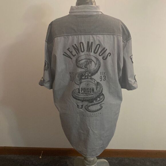 Authentic Classic Ecko Unltd Gray, White, Blue, size 2XLarge - Picture 2 of 3